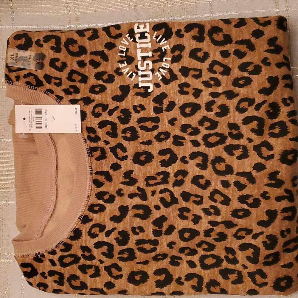 Leopard Print Sweatshirt